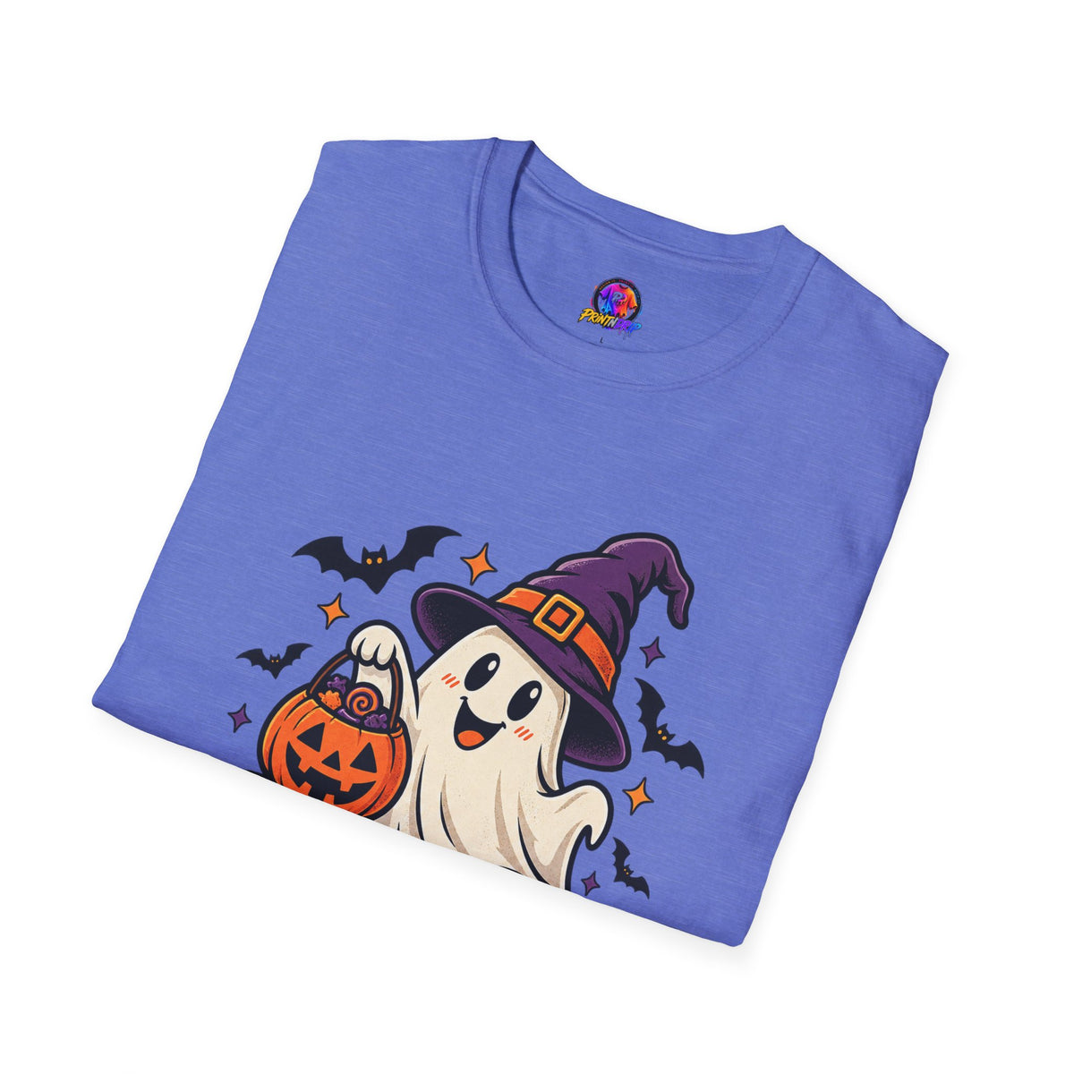 Spooky Season T-Shirt — Cute Ghost Halloween Tee ("Spooky Season Social Club")