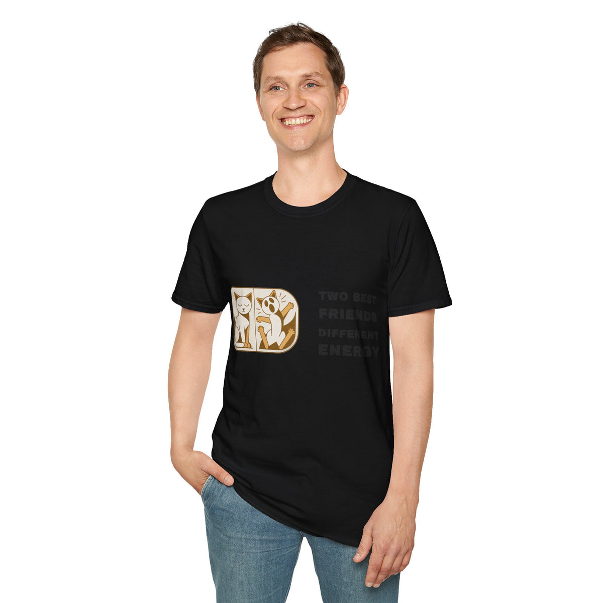 Cat and Dog T-Shirt — "Two Best Friends, Different Energy" Cute Pet Graphic Tee - Trending Now - September 2026