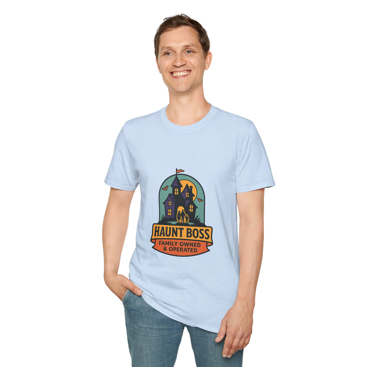 Haunt Boss Halloween T-Shirt — Haunted House Haunted Hayride Tee - Trending Now - October 2026