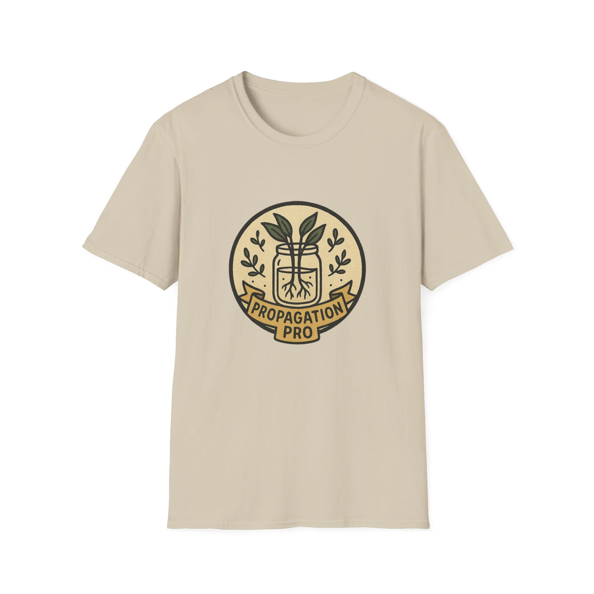 Herbal Apothecary Logo T-Shirt — Botanical Plant Badge Tee - Trending Now - August 2026