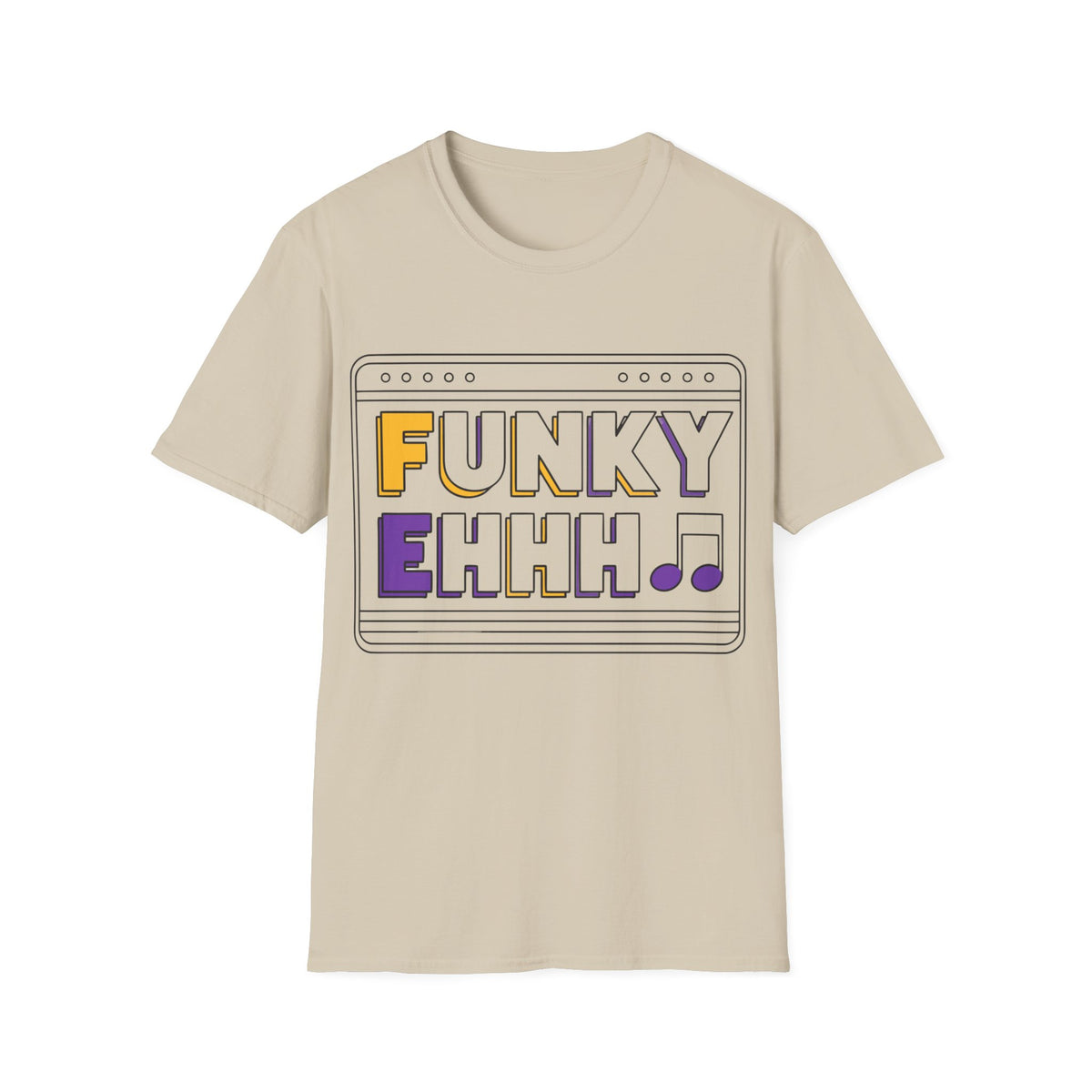 Funky Retro Graphic T‑Shirt — 'FUNKY' Colorblock 70s Vibe Tee - Trending Now - August 2026