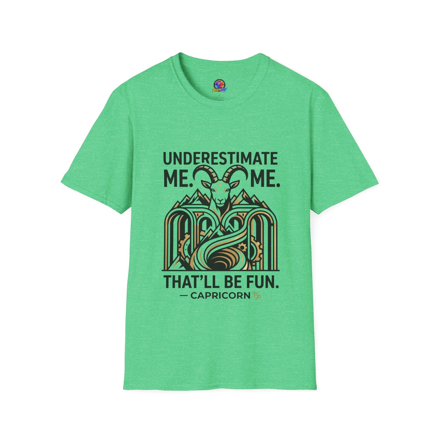 Capricorn 'Underestimate Me That'll Be Fun' T-Shirt