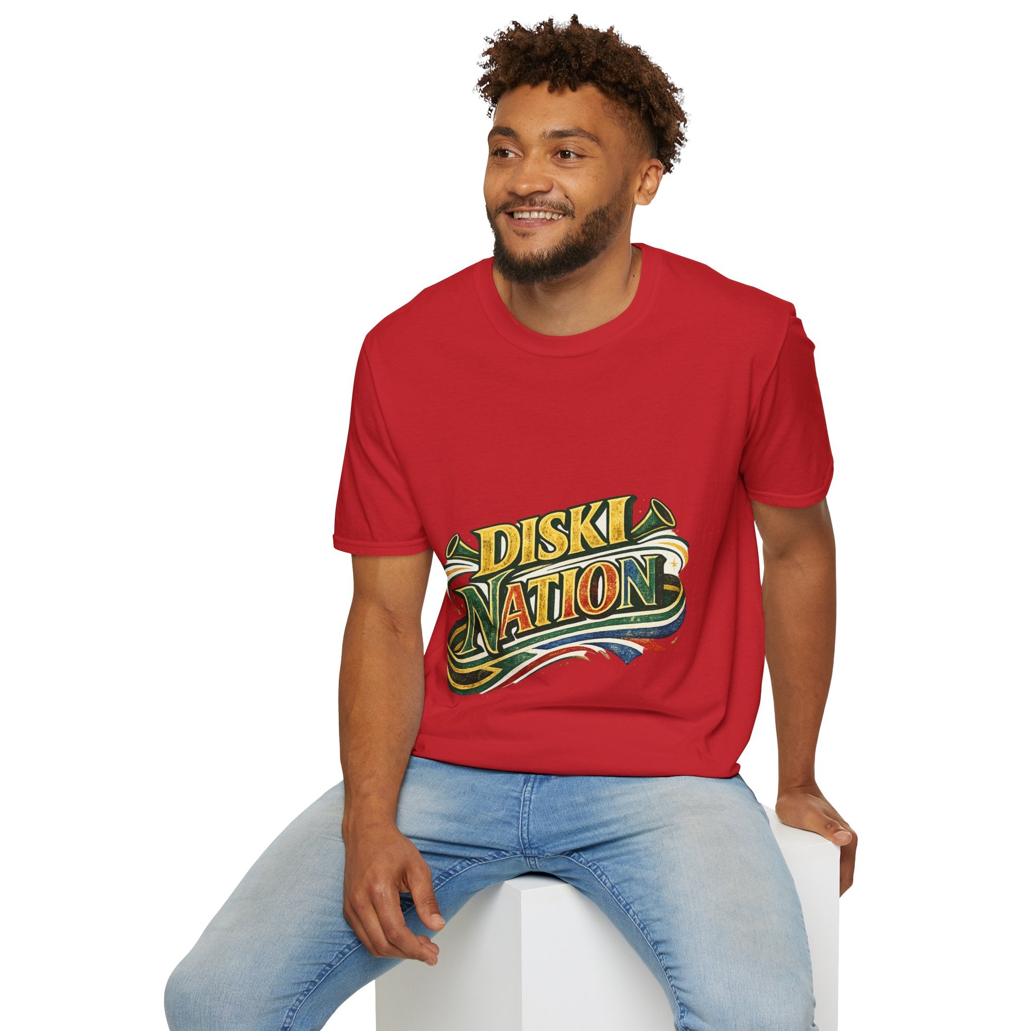 South Africa Diski Nation T-Shirt — Retro Reggae Graphic Tee