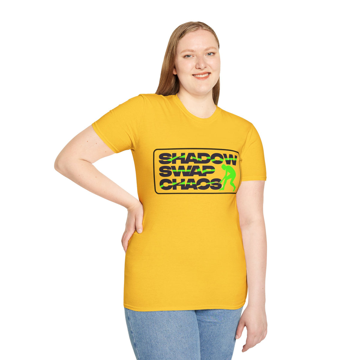 Shadow Swap Chaos T‑Shirt — Retro Neon Graphic Tee - Trending Now - August 2026