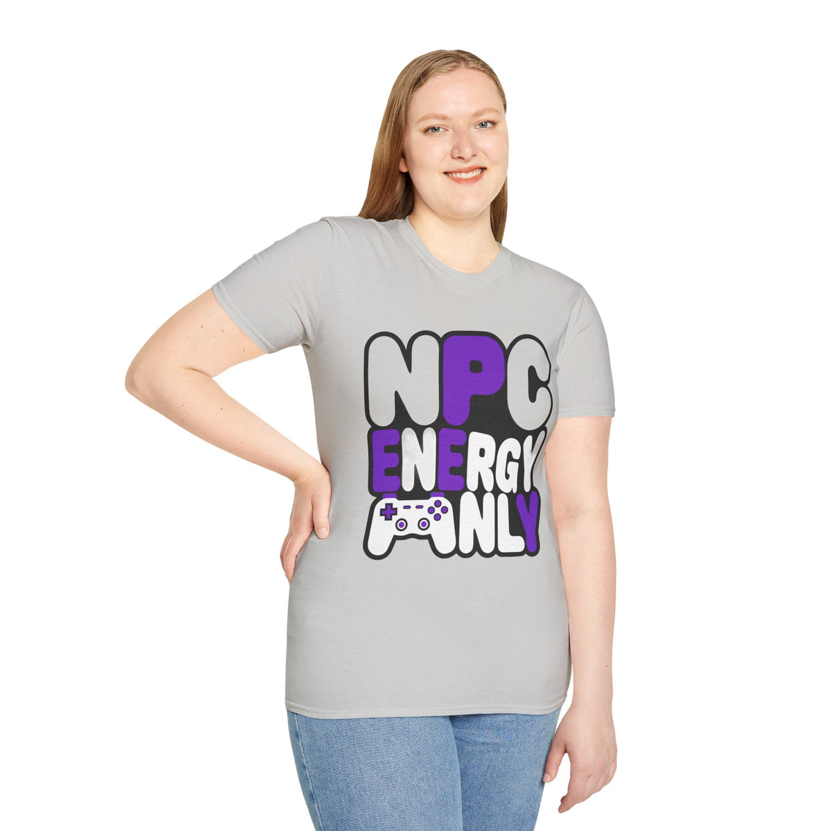 NPC Energy Only T-Shirt — Gamer Graphic Tee - Trending Now - August 2026