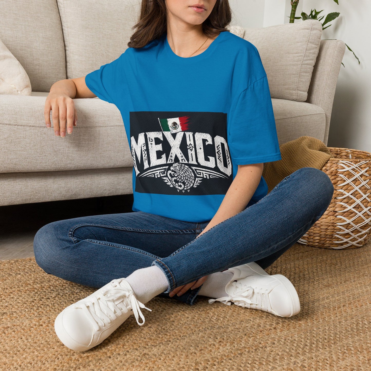 Mexico Vintage Flag T-Shirt