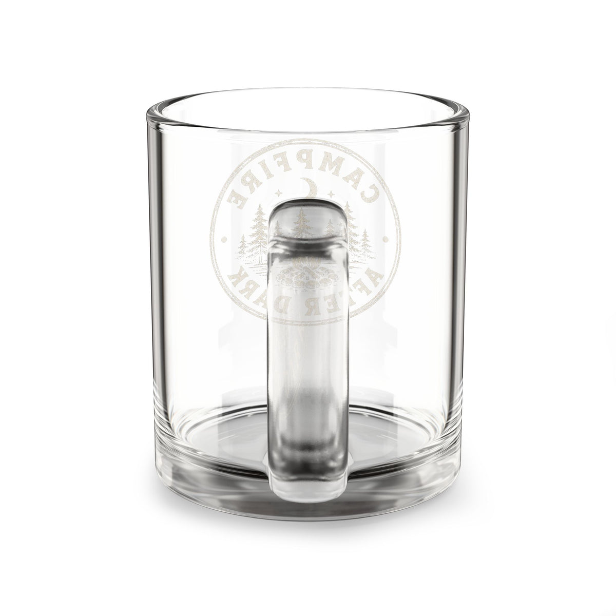 Glass Mug, 10oz Milo Bailey Dog Dad Mom Glass Mug, 10oz