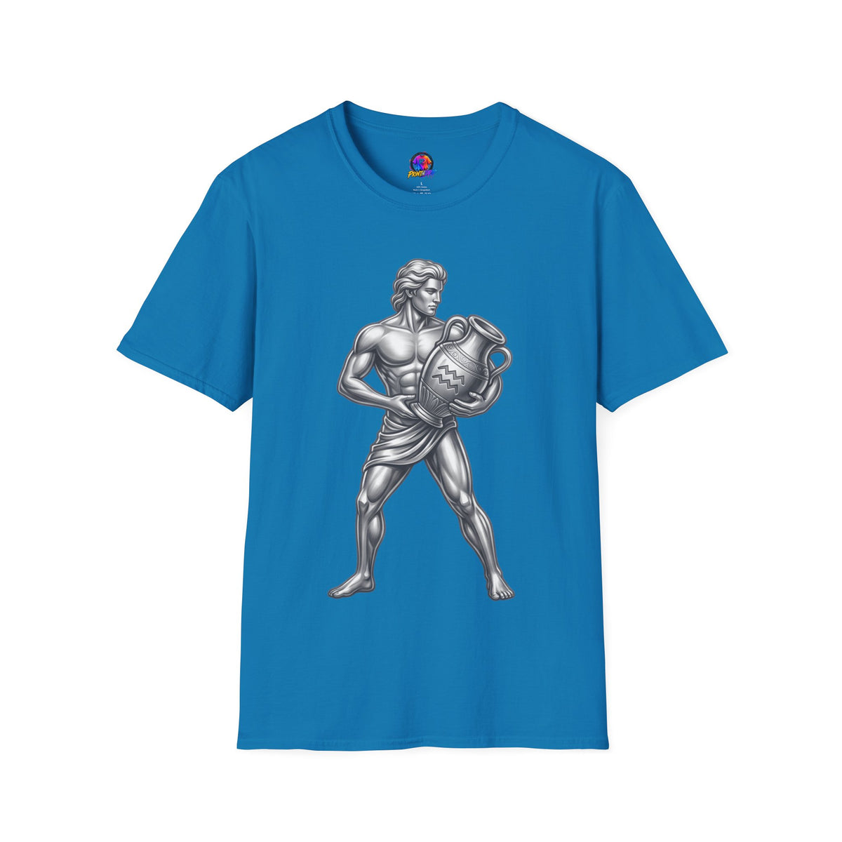 Aquarius Zodiac T-Shirt — Mythic Water Bearer Astrology Tee