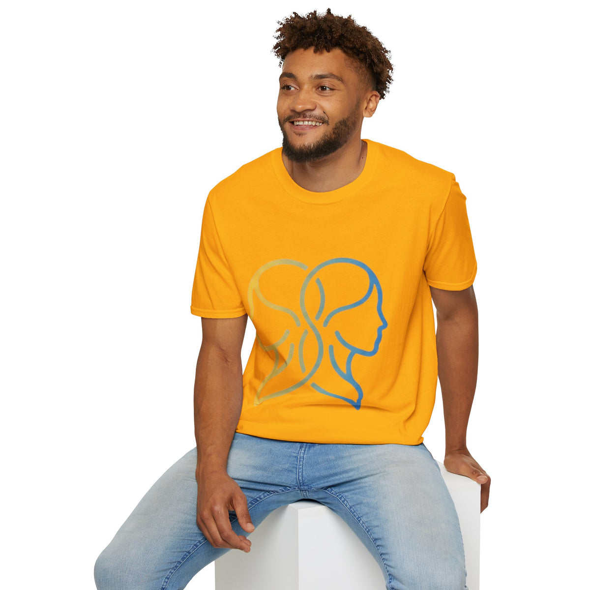 Gemini Zodiac Unisex Softstyle T-Shirt