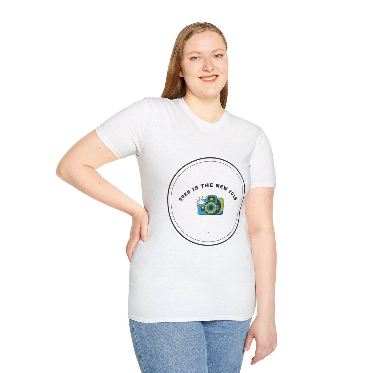 2026 Is The New 2018 T-Shirt — Vintage Camera Graphic Tee - Trending Now - September 2026