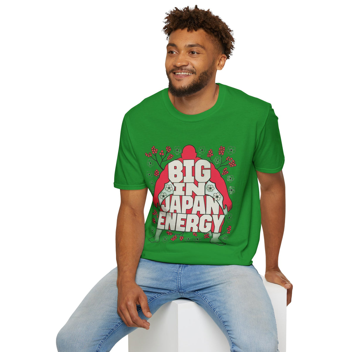 Big in Japan Energy T-Shirt — Retro Sakura Graphic Tee - Trending Now - August 2026
