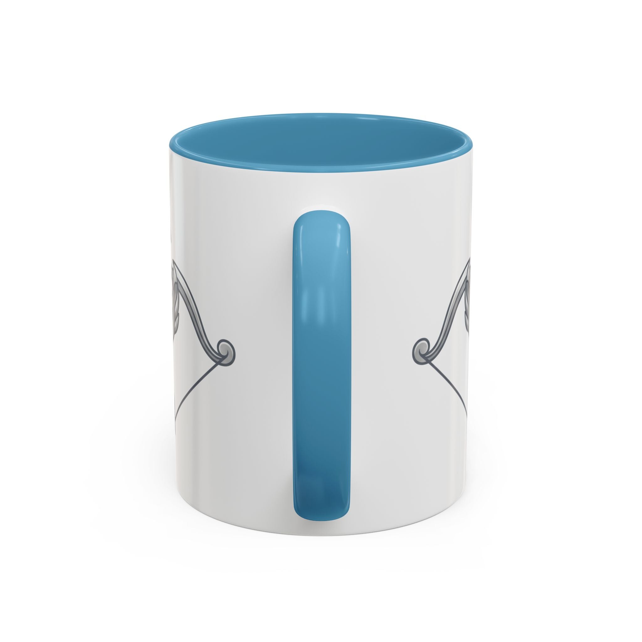 Sagittarius Bow & Arrow Accent Coffee Mug – Zodiac Sagittarius Astrology Gift