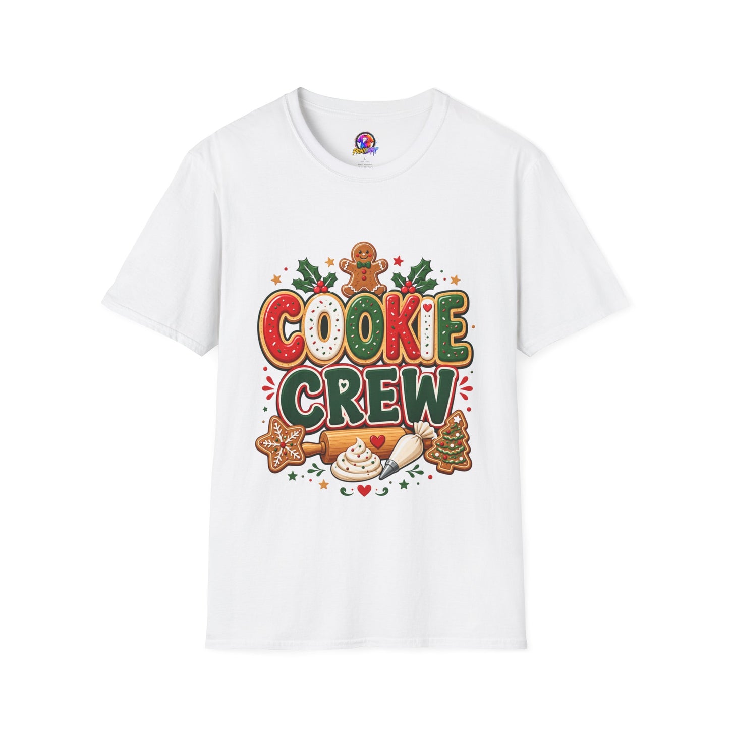 Cookie Crew T-Shirt — Christmas Gingerbread Holiday Tee