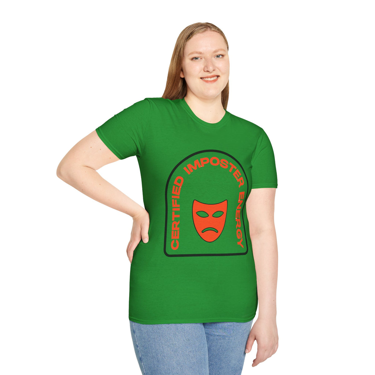 Certified Imposter Energy T-Shirt — Funny Sarcastic Graphic Tee - Trending Now - August 2026