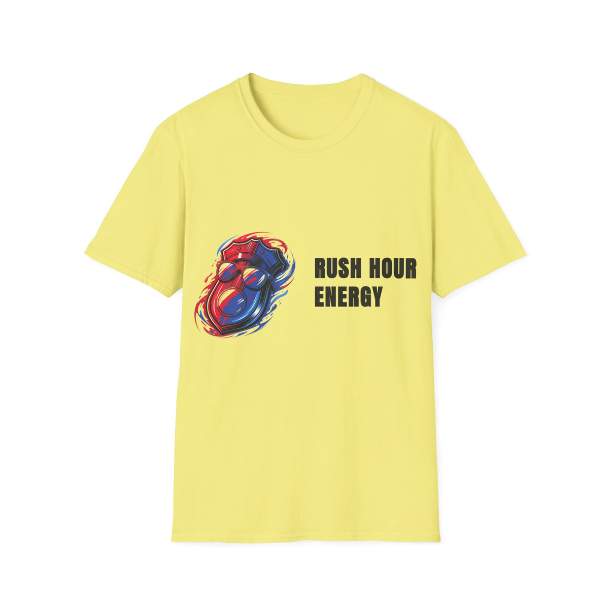 Rush Hour Energy T-Shirt — Retro Racing Skull Graphic Tee - Trending Now - September 2026