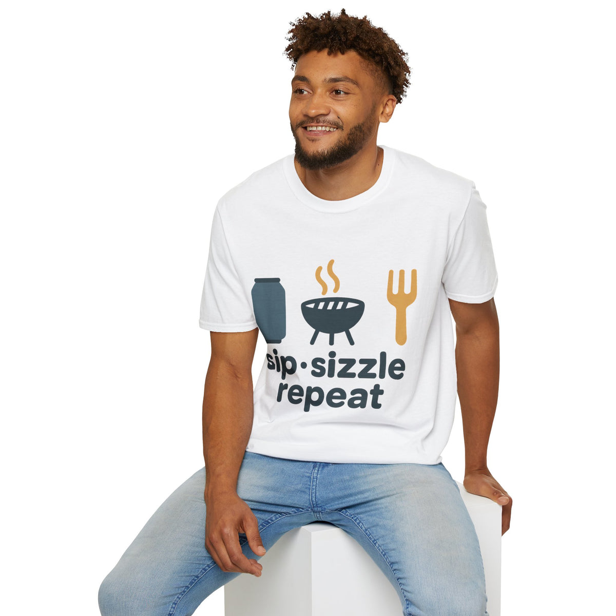 Coffee Break T‑Shirt — "Sip. Inside. Repeat." Minimalist Barista Tee - Trending Now - August 2026