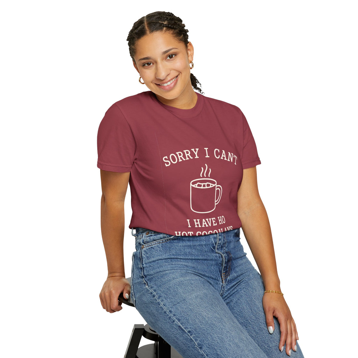 Hot Cocoa Plans T-Shirt — "Sorry I Can’t, I Have Hot Cocoa Plans" Cozy Graphic Tee - Trending Now - October 2026