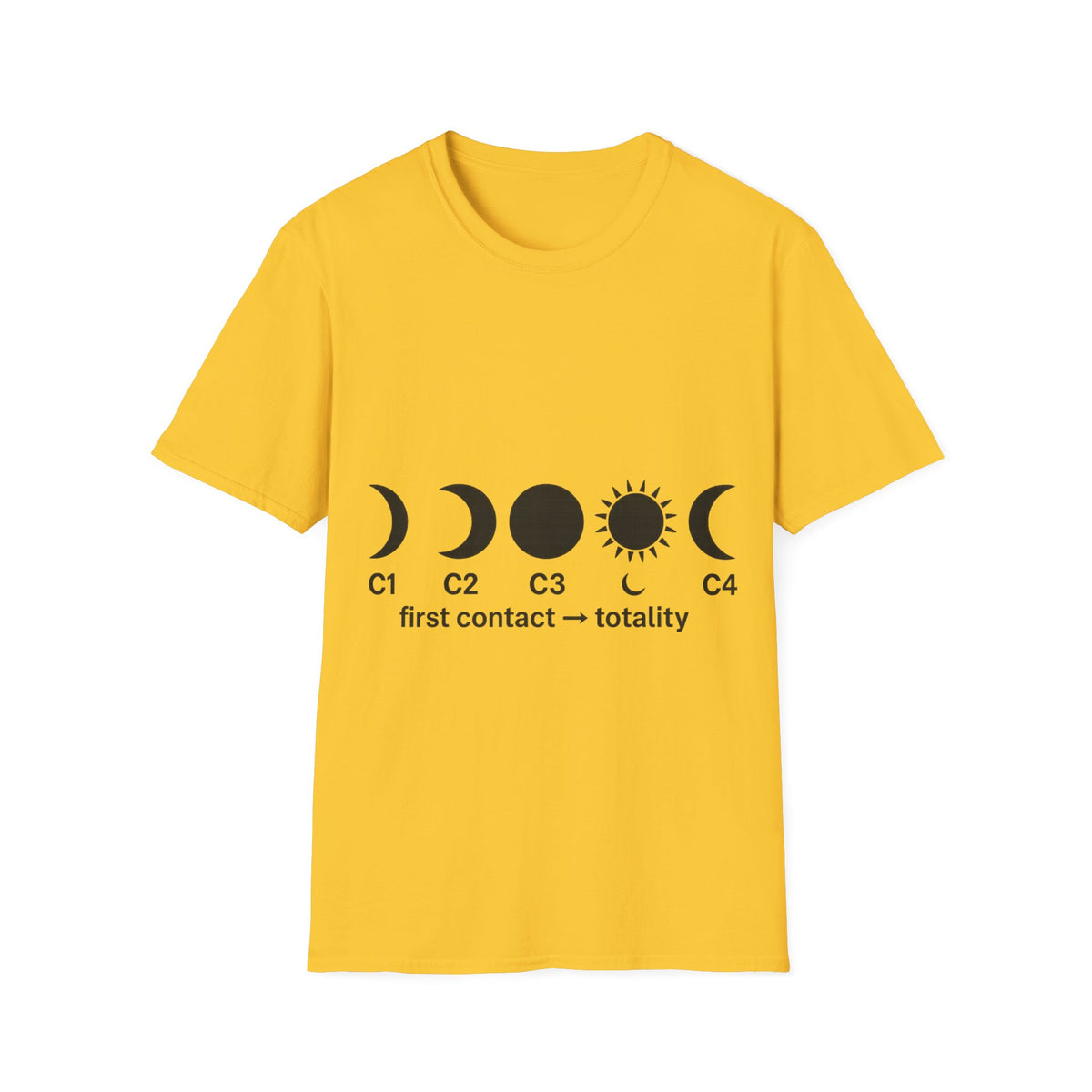 Minimalist Moon Phases Celestial Graphic Tee - Witchy Boho Moon Cycle T-Shirt - Trending Now - September 2026