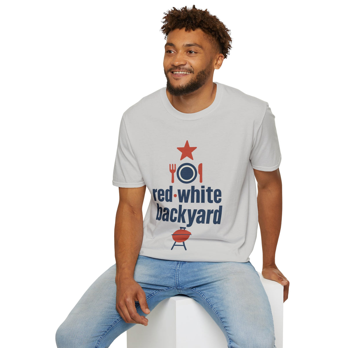Patriotic BBQ T-Shirt — Red Star Plate Grill Graphic - Trending Now - August 2026