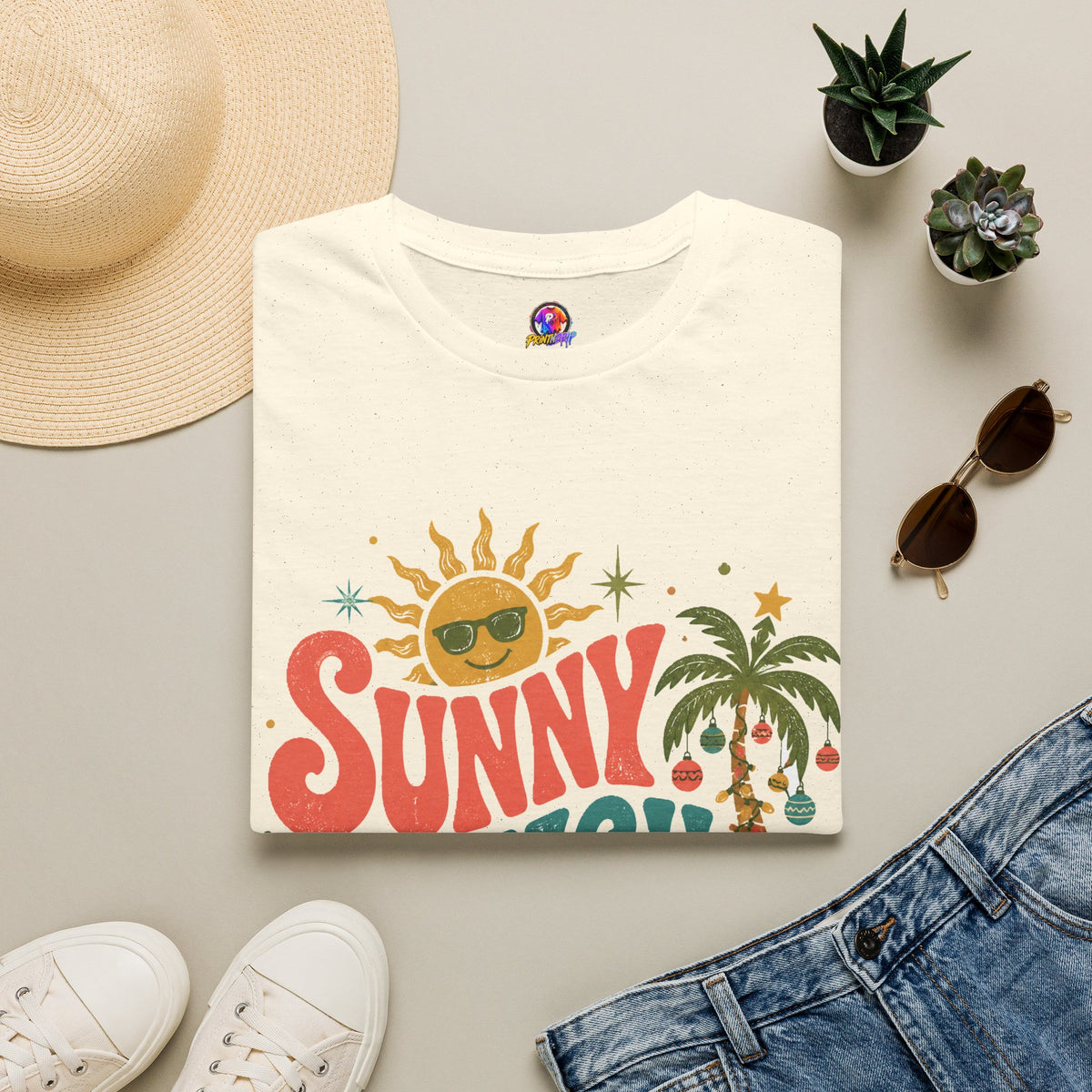 Sunny Sleigh Vibes T-Shirt