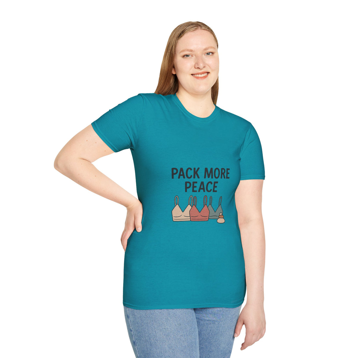 Pack More Peace T-Shirt — Minimalist Yoga / Mindfulness Tee - Trending Now - October 2026