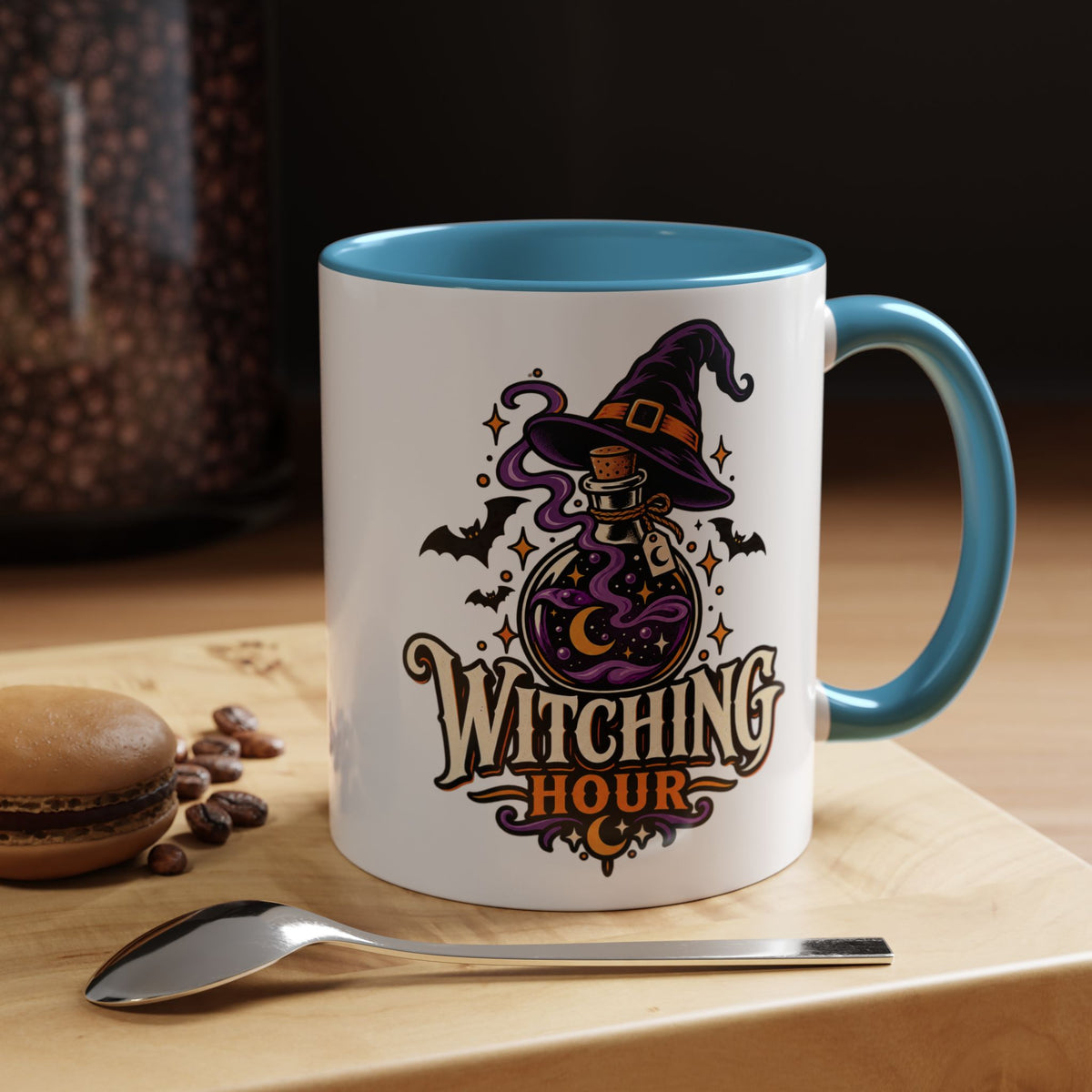 Witching Hour Coffee Mug — Halloween Witch Potion Accent Mug (11/15oz)