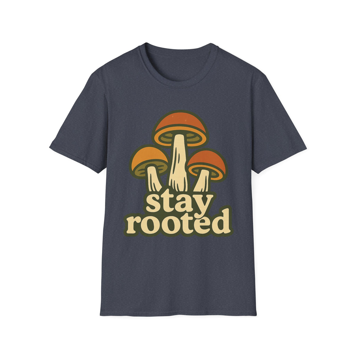 Mushroom "Stay Rooted" T-Shirt - Trending Now - September 2026