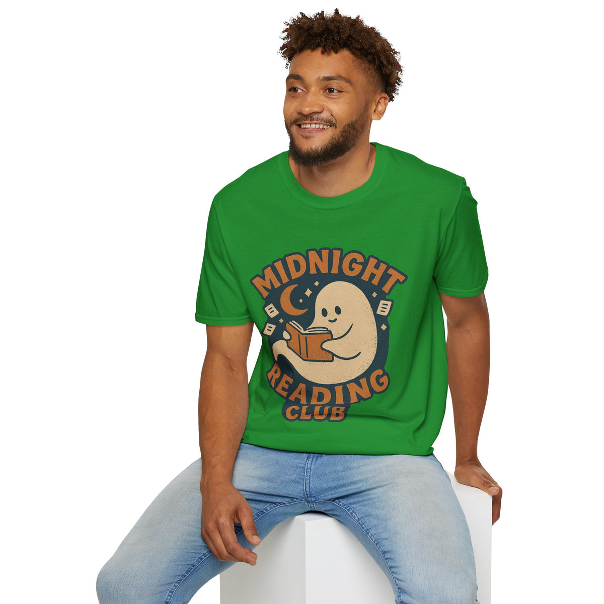 Midnight Reading Club T-Shirt — Cute Ghost Booklover Tee - Trending Now - August 2026