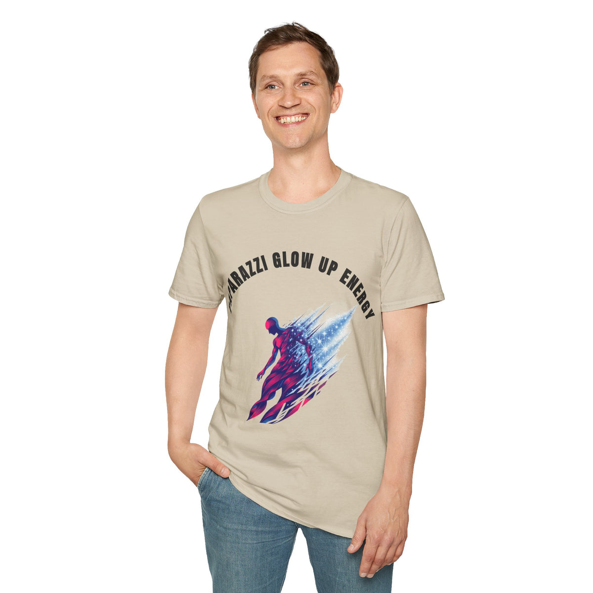 Paparazzi Glow Up Energy T-Shirt — Retro Cosmic Silhouette Tee - Trending Now - September 2026