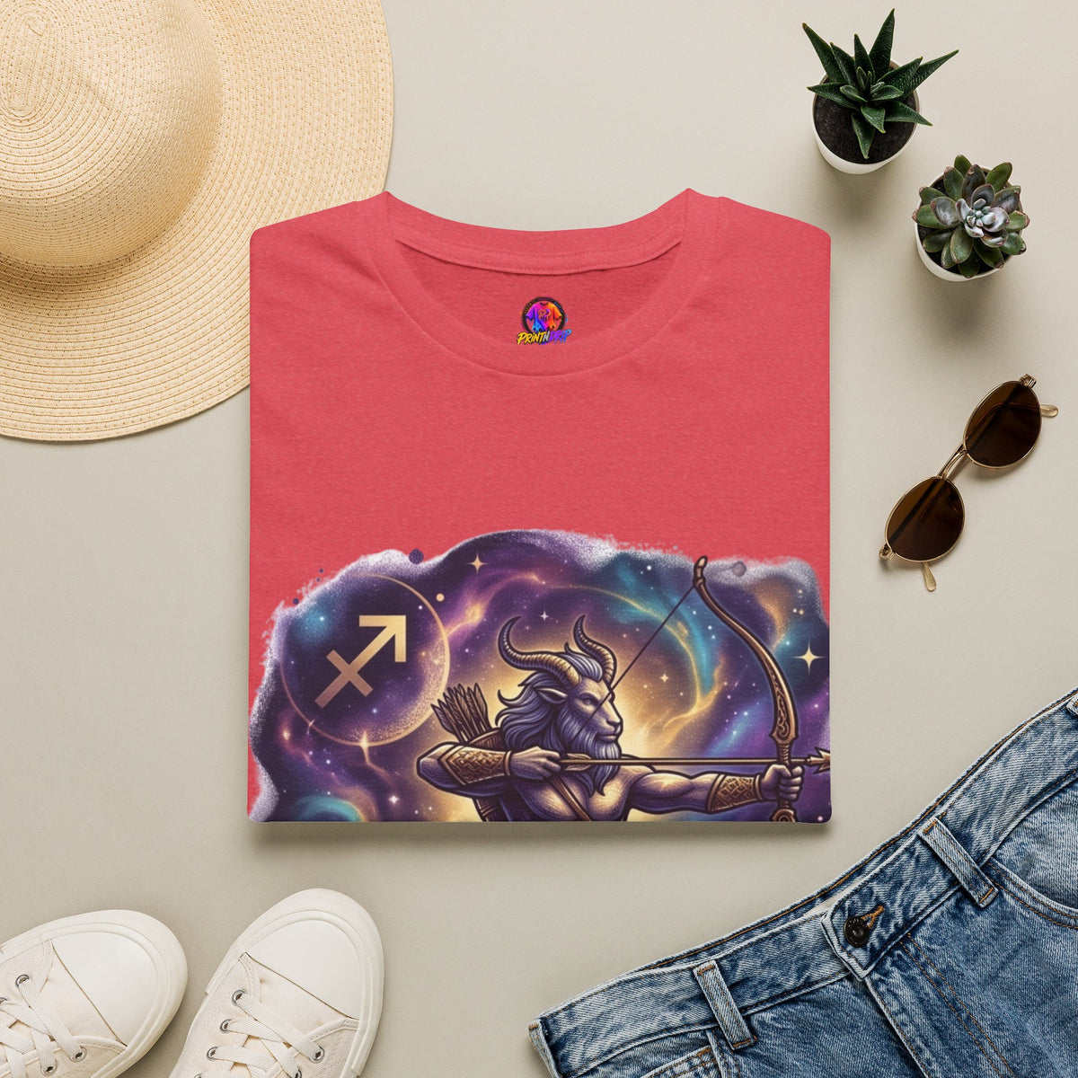 Sagittarius Centaur Archer T-Shirt — Zodiac Astrology Graphic Tee