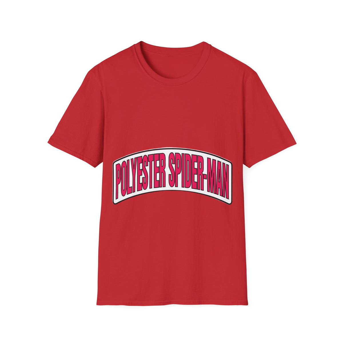 Polyester Spider-Man Retro Arch Tee - Funny Superhero Comic Graphic T-Shirt - Trending Now - September 2026