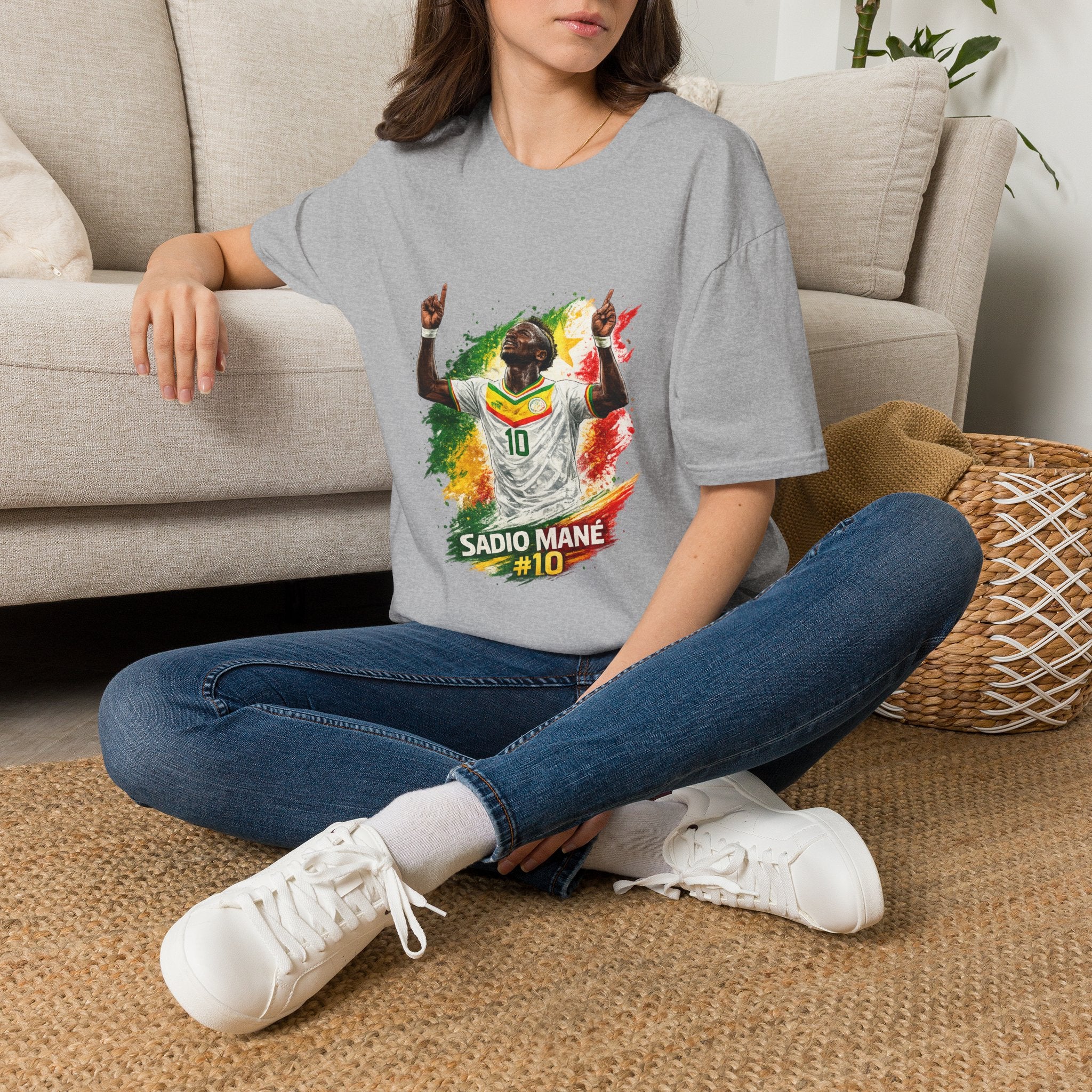 Senegal Sadio Mané Football Shirt – Tribute Soccer Tee