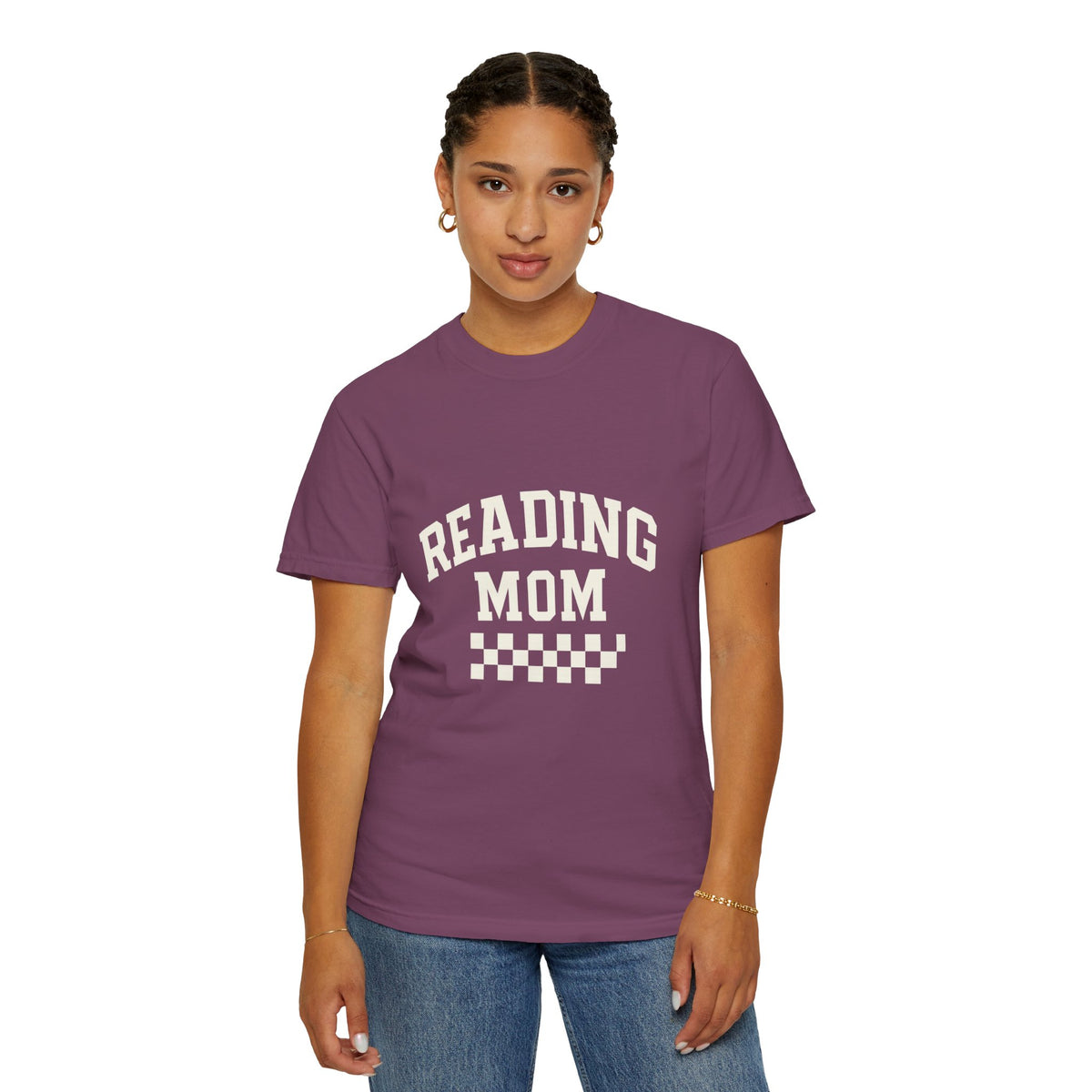 Reading Mom T-Shirt — Vintage Checkbook Style Graphic Tee for Book-Loving Moms - Trending Now - October 2026