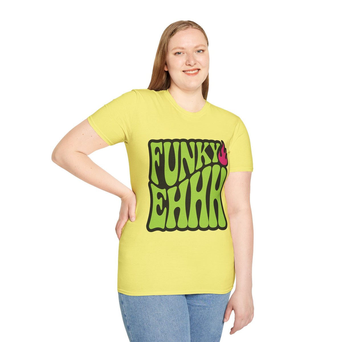 Funky Chili T-Shirt — Retro Psychedelic Green Flame Graphic Tee - Trending Now - August 2026