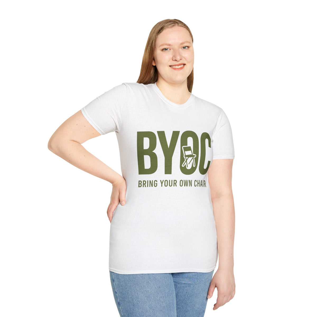 BYOC T-Shirt — Bold Minimalist Text Tee (Bring Your Own Coffee) - Trending Now - August 2026