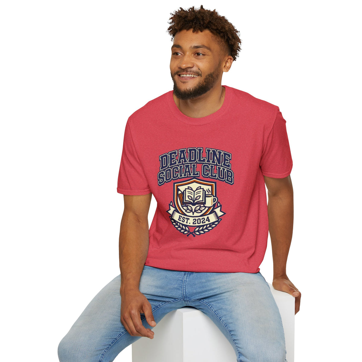 Deadline Social Club T-Shirt — Retro Collegiate Badge Tee - Trending Now - August 2026