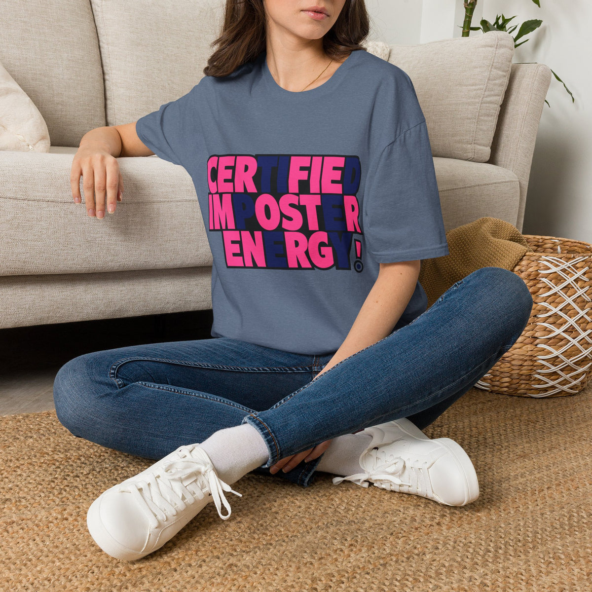 Certified Impostor Energy T-Shirt - Trending Now - August 2026