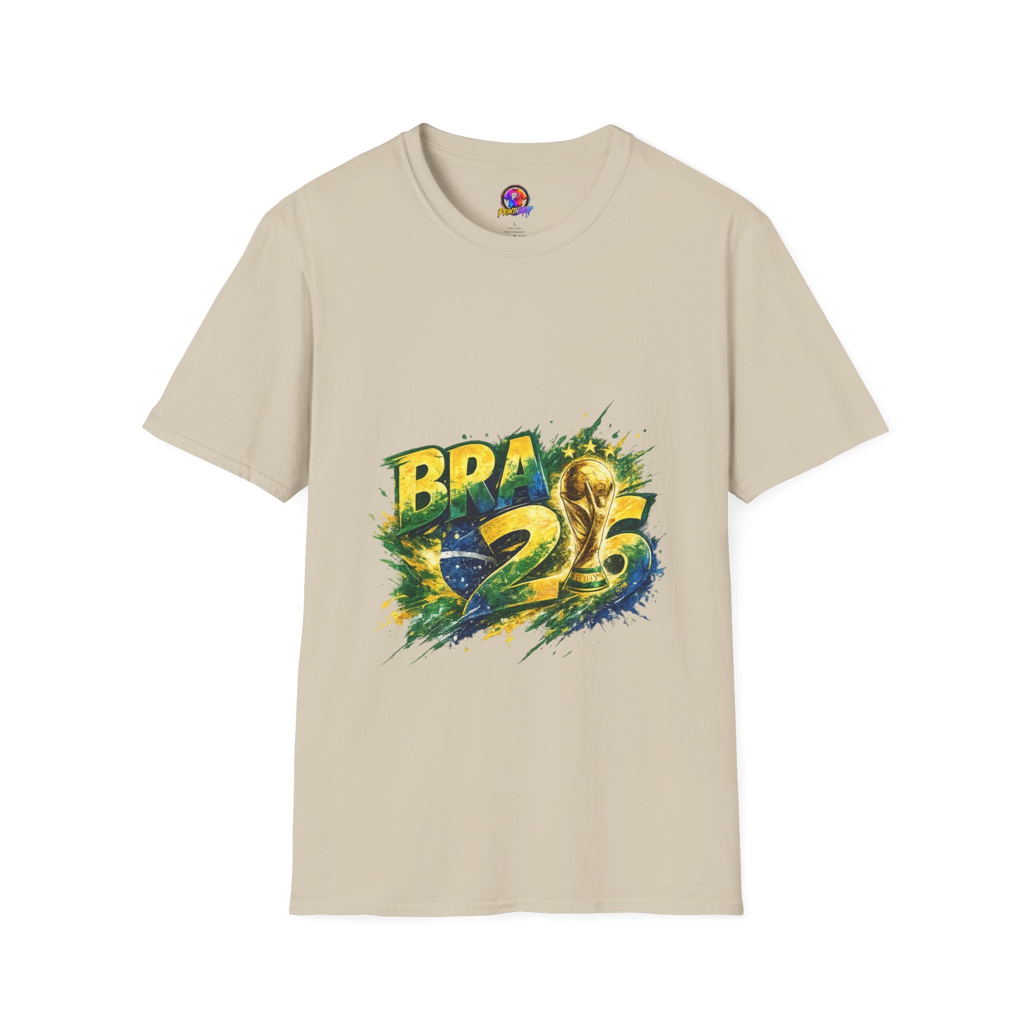 Brazil 25 T‑Shirt — Brazil Soccer World Cup Graphic Tee