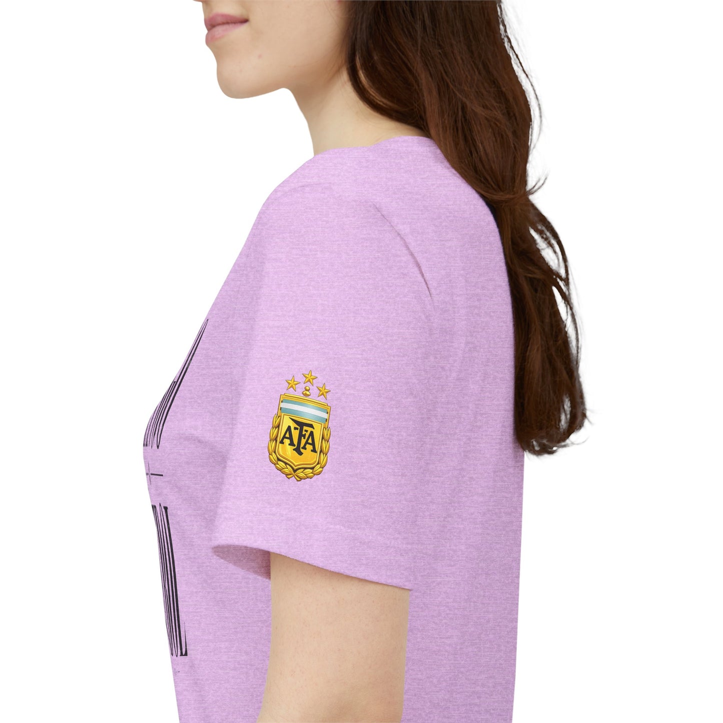 Argentina - Tango y Fútbol Graphic Tee - Bold Serif Soccer & Dance Shirt