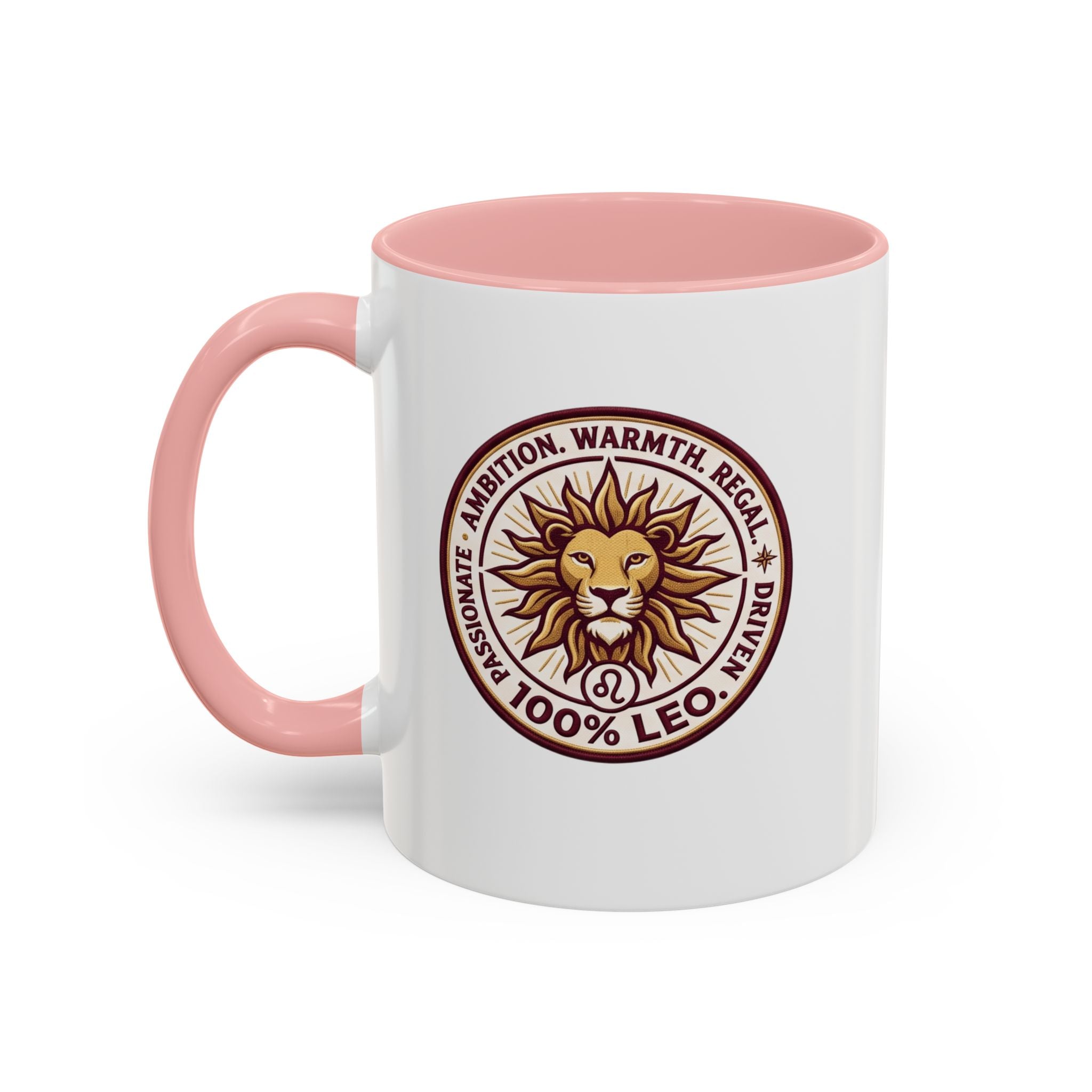 Leo Zodiac Coffee Mug — 100% Leo Lion Horoscope Gift