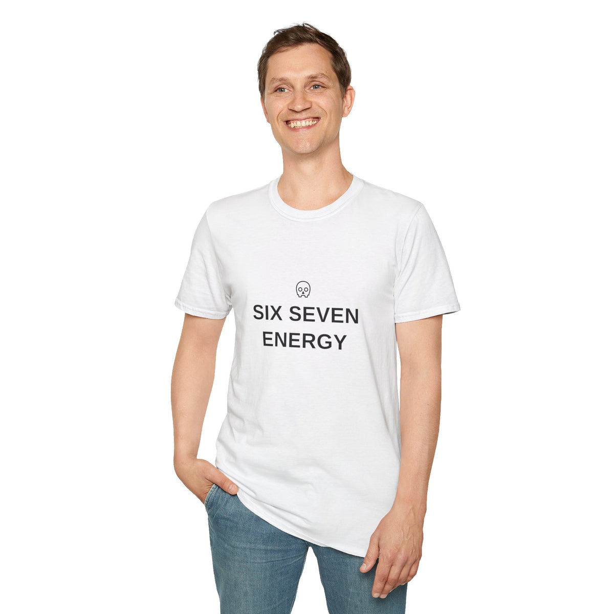 Six Seven Energy T-Shirt — Minimal Skull Graphic Tee - Trending Now - August 2026