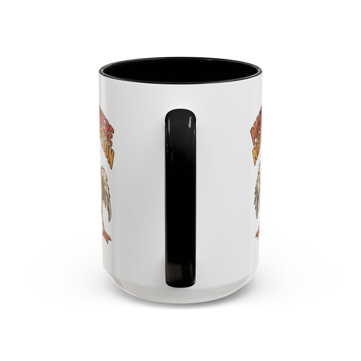 Coffee Mug — "Manners Were Never An Option" Funny Rude Chicken Accent Mug