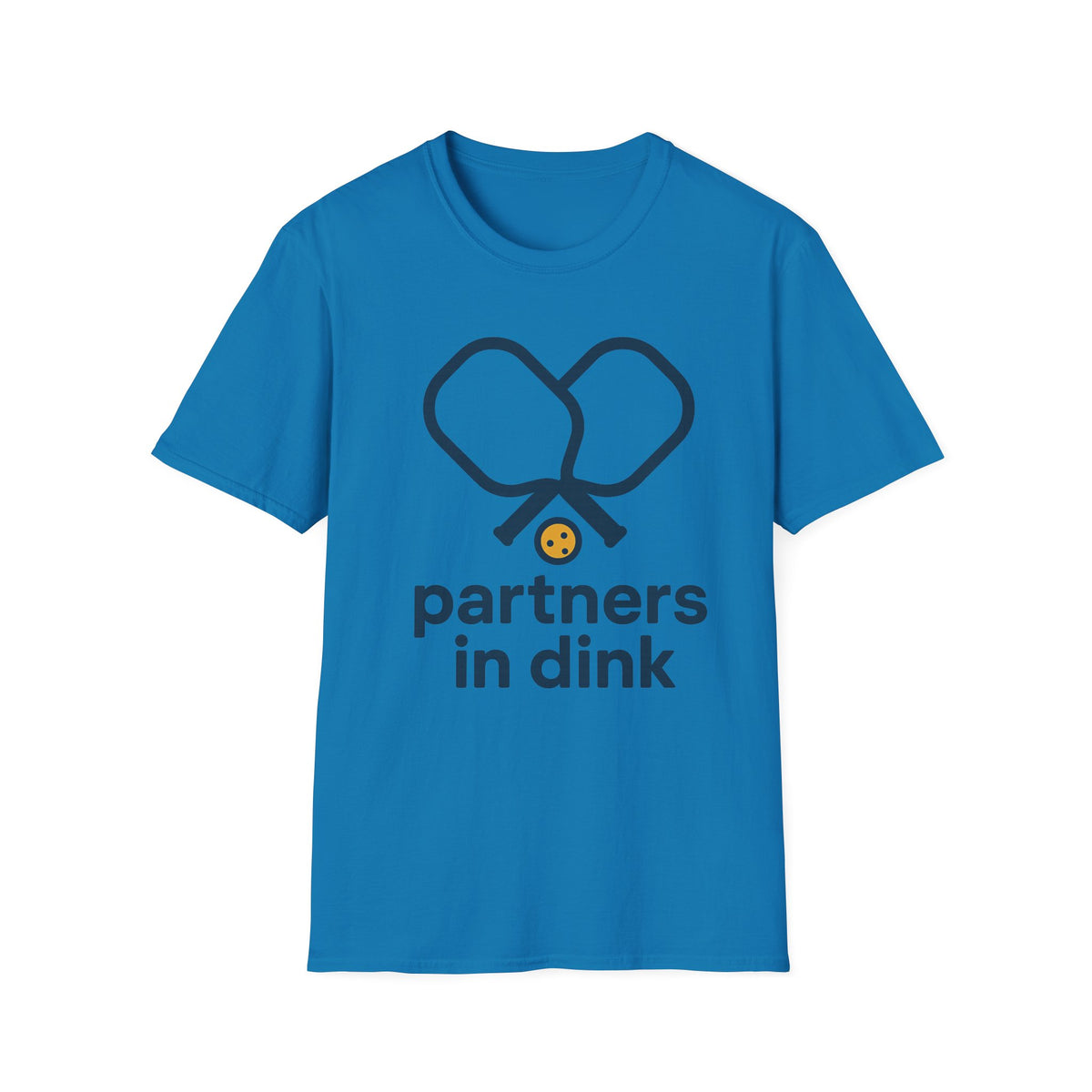 Heart & Dot Minimalist Black T-Shirt — Subtle Blue Heart Graphic - Trending Now - September 2026