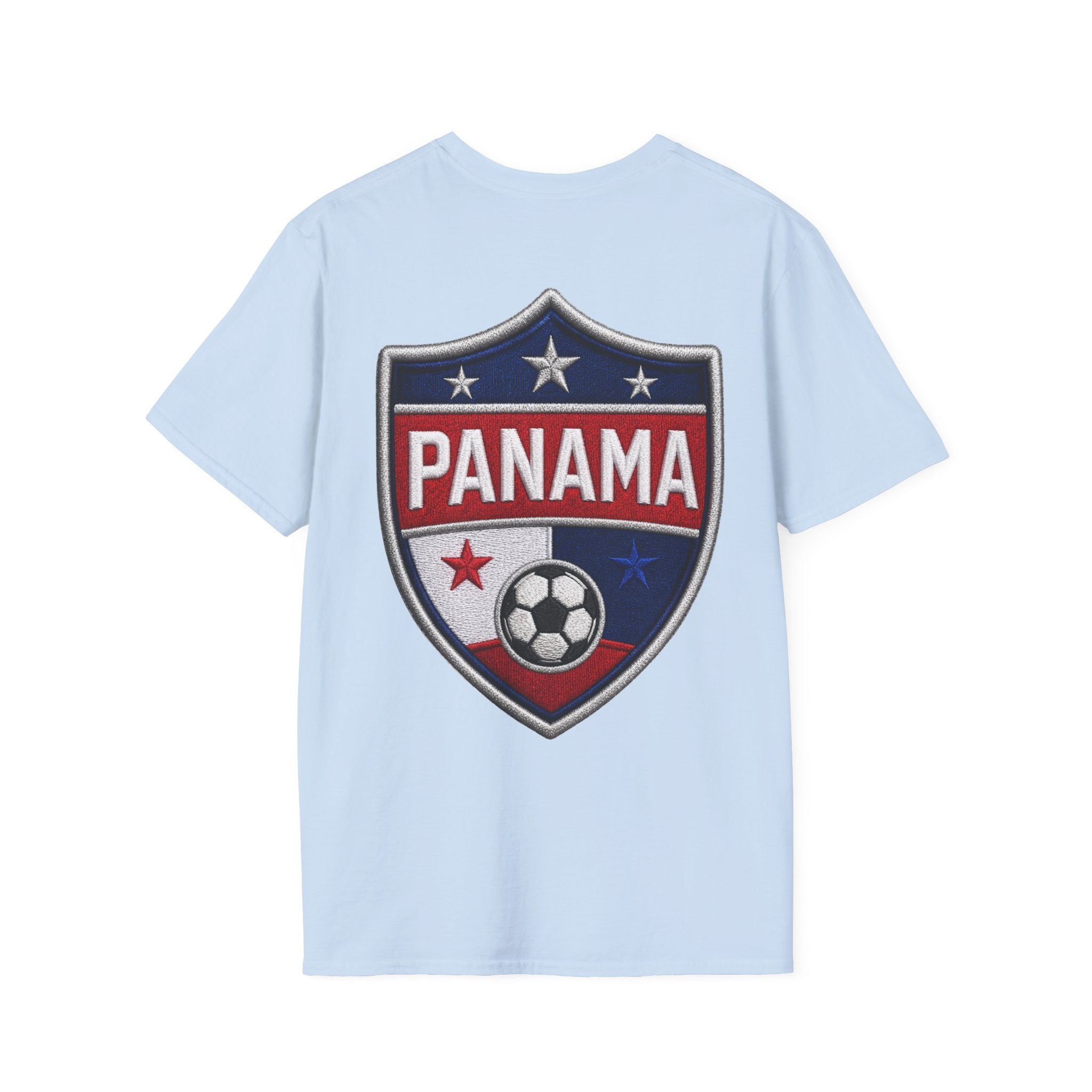 Canal Force Soccer T-Shirt - Patriotic Player Graphic Tee - Panama Shirt