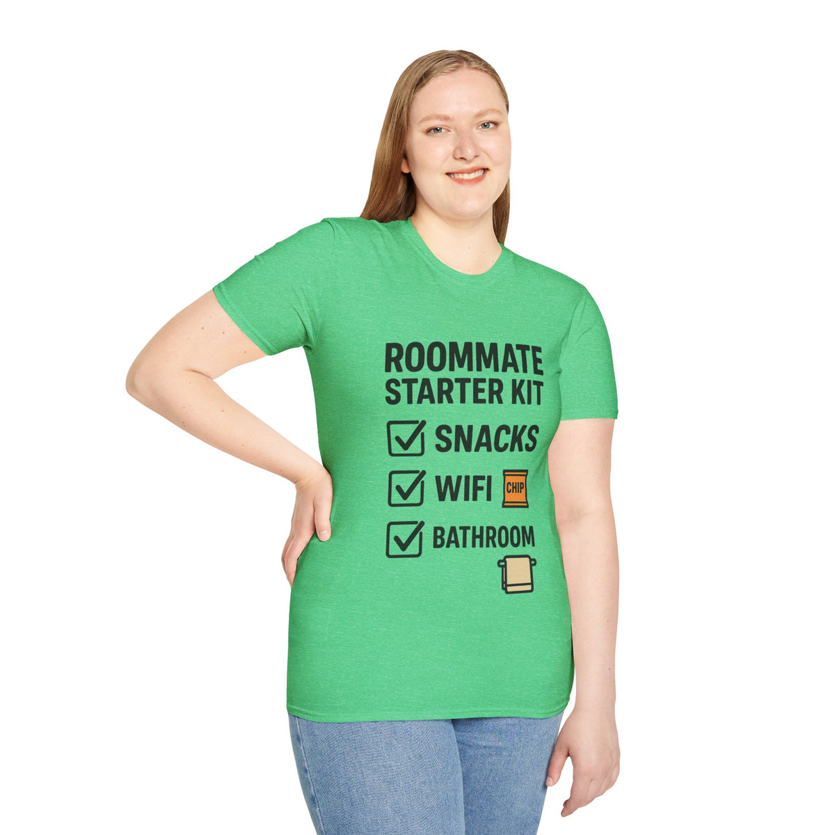 Minimal Black Graphic Tee — Subtle Block Text Design  - Trending Now - August 2026