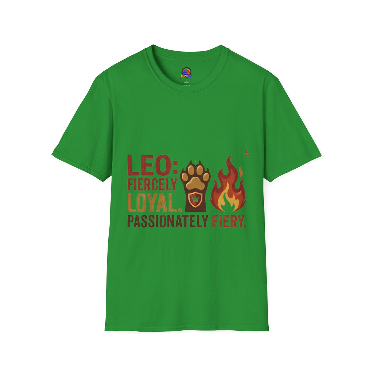 Leo Zodiac T-Shirt — Fiercely Loyal, Passionately Fiery Tee
