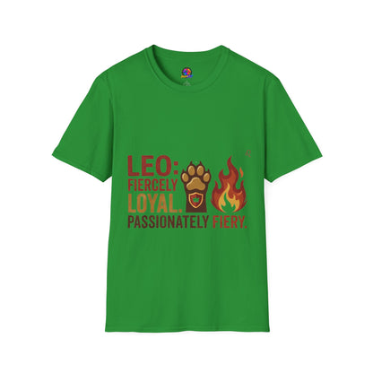 Leo Zodiac T-Shirt — Fiercely Loyal, Passionately Fiery Tee