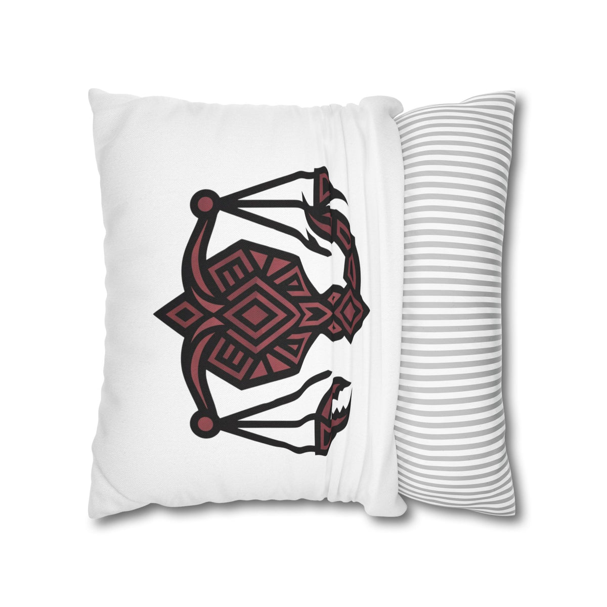 Scorpio Zodiac Scales Decorative Pillowcase — Tribal Scorpio-Style Design