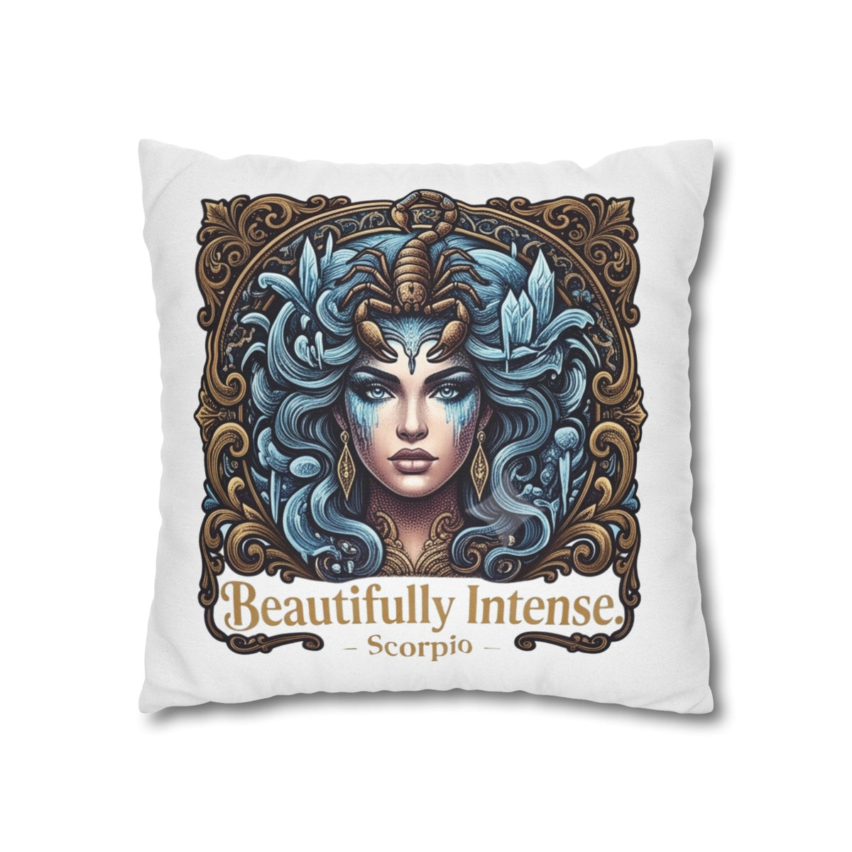 Scorpio 'Beautifully Intense' Decorative Pillowcase