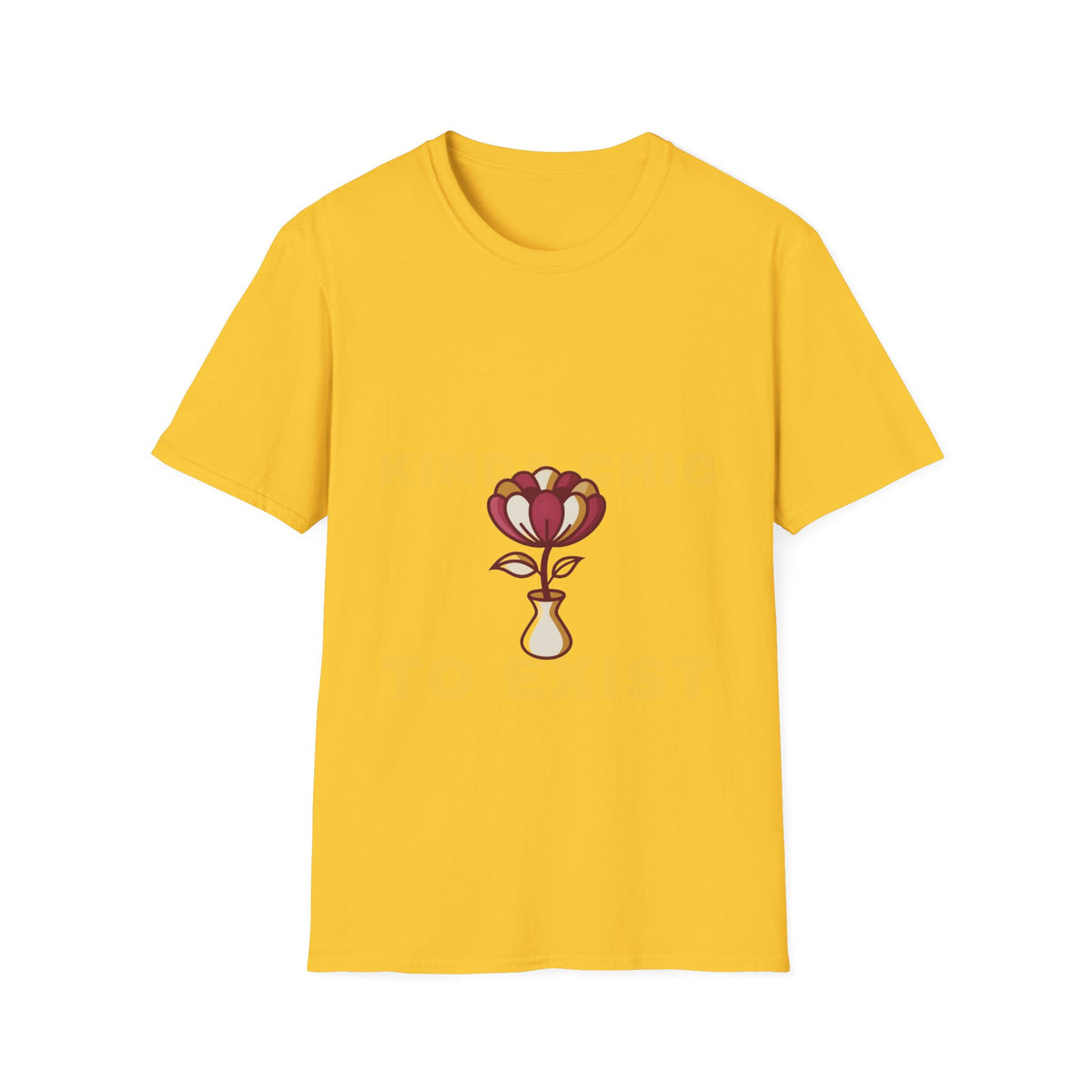 Floral Vase T-Shirt — Boho Retro Flower Graphic Tee - Trending Now - September 2026
